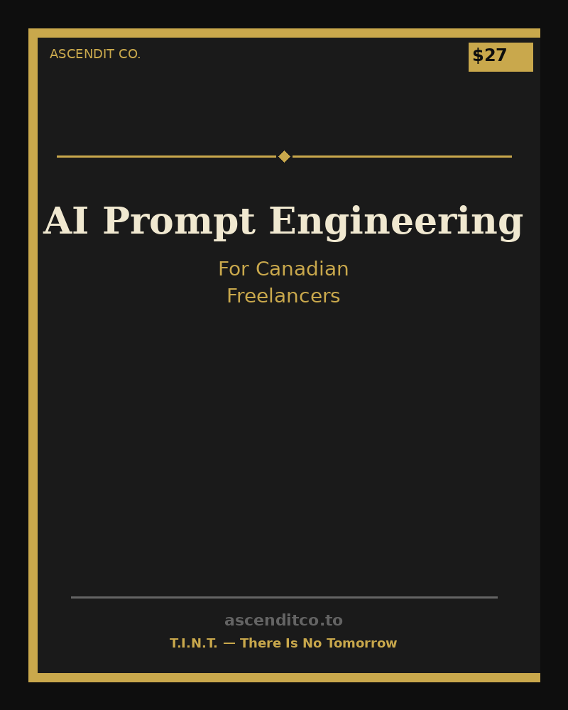 AI Prompt Engineering for Canadian Freelancers